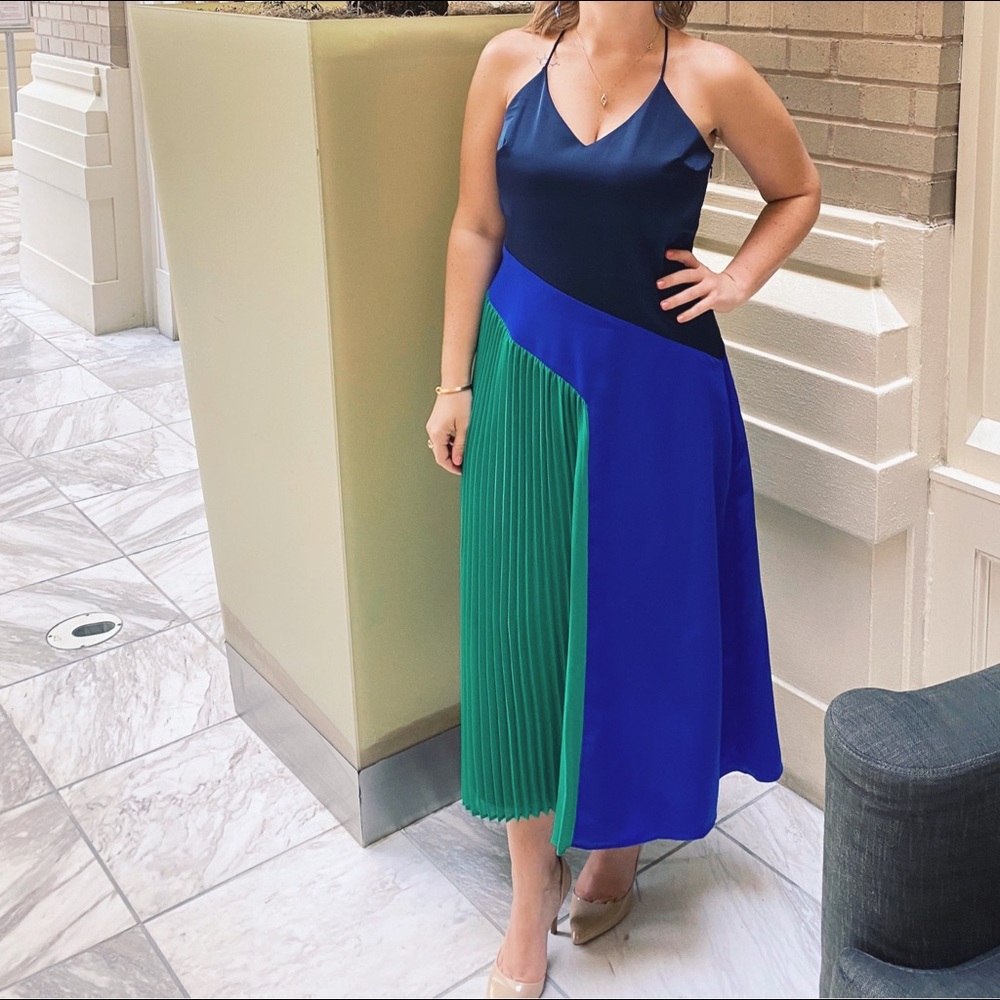 Blue & Green Target Dress